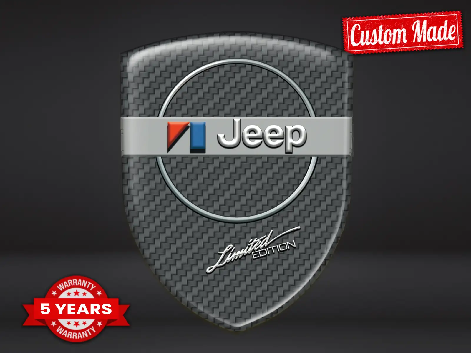 Jeep Decalcomanie Parabrezza Auto Forti Limitate Edizione